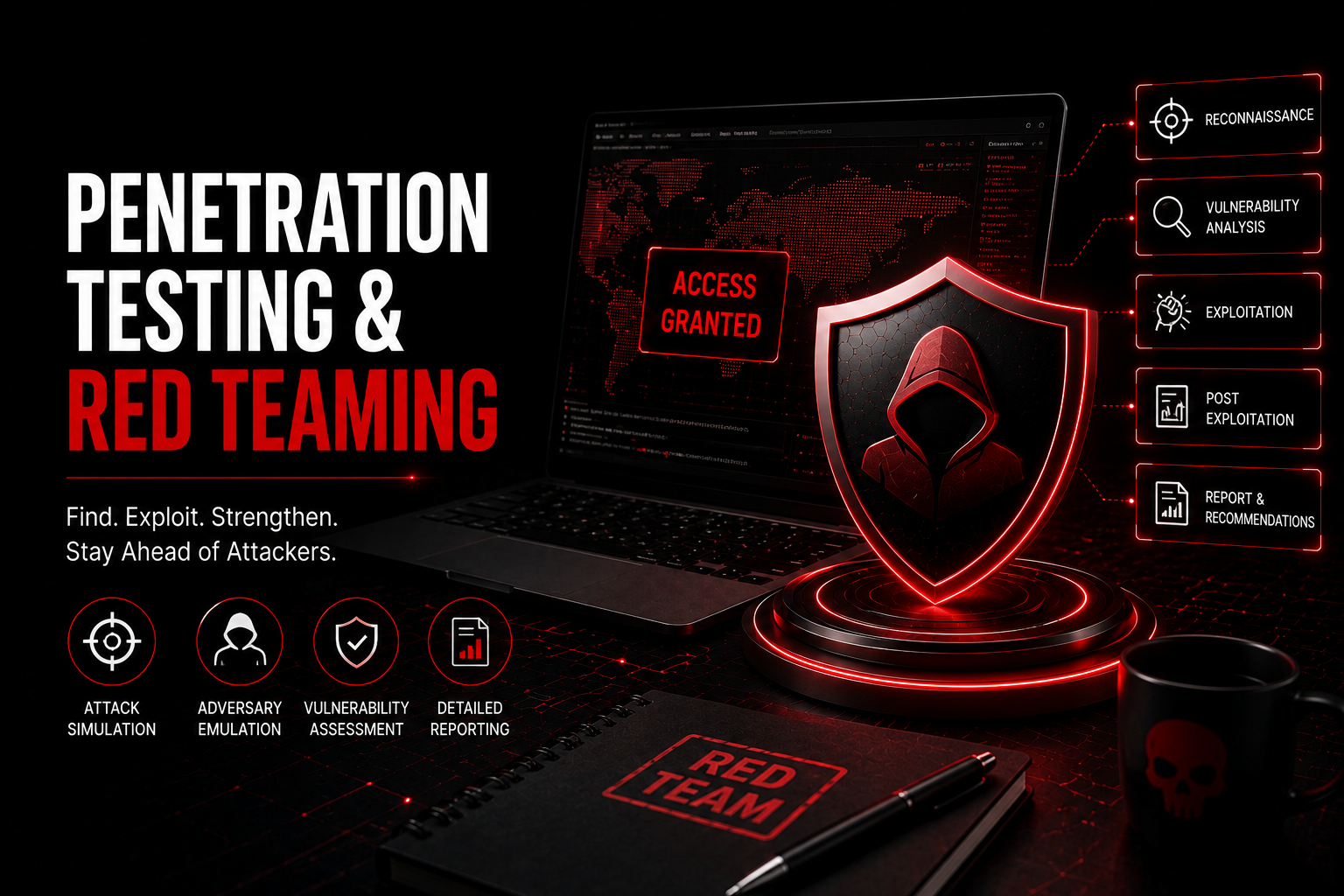 Penetration Testing & Red Teaming
